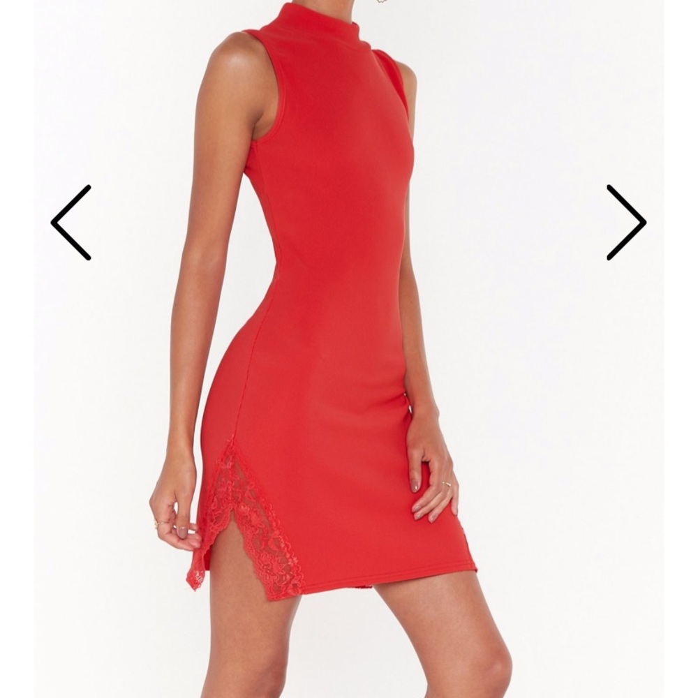 Mini Ribbed Dress - Picture 2 of 3